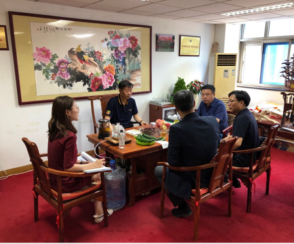 韓國GRS公司中國全權(quán)代表全文先生協(xié)韓豐珍公司CEO、會長到訪岳氏集團(tuán)